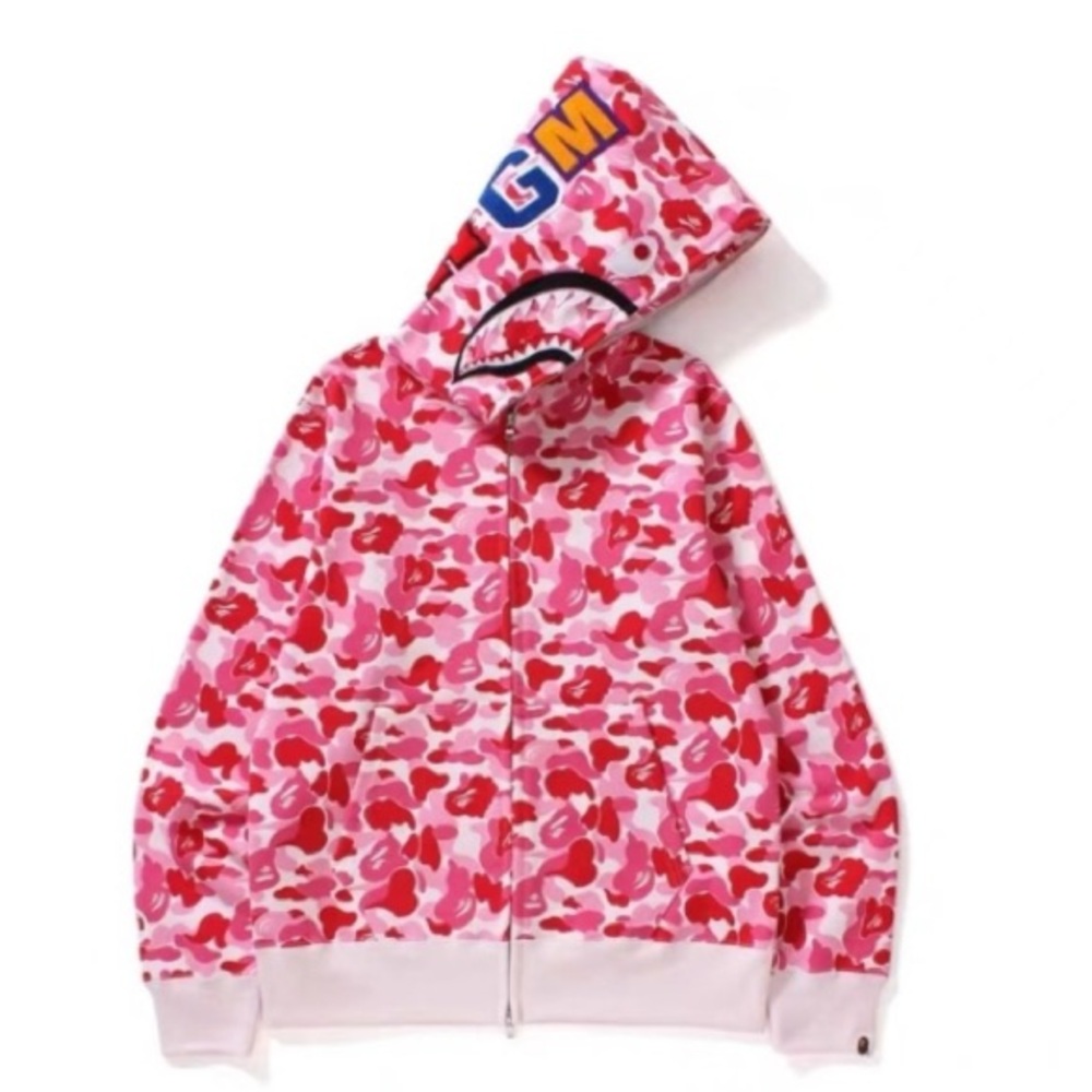 Pink Camouflage Hoodie
